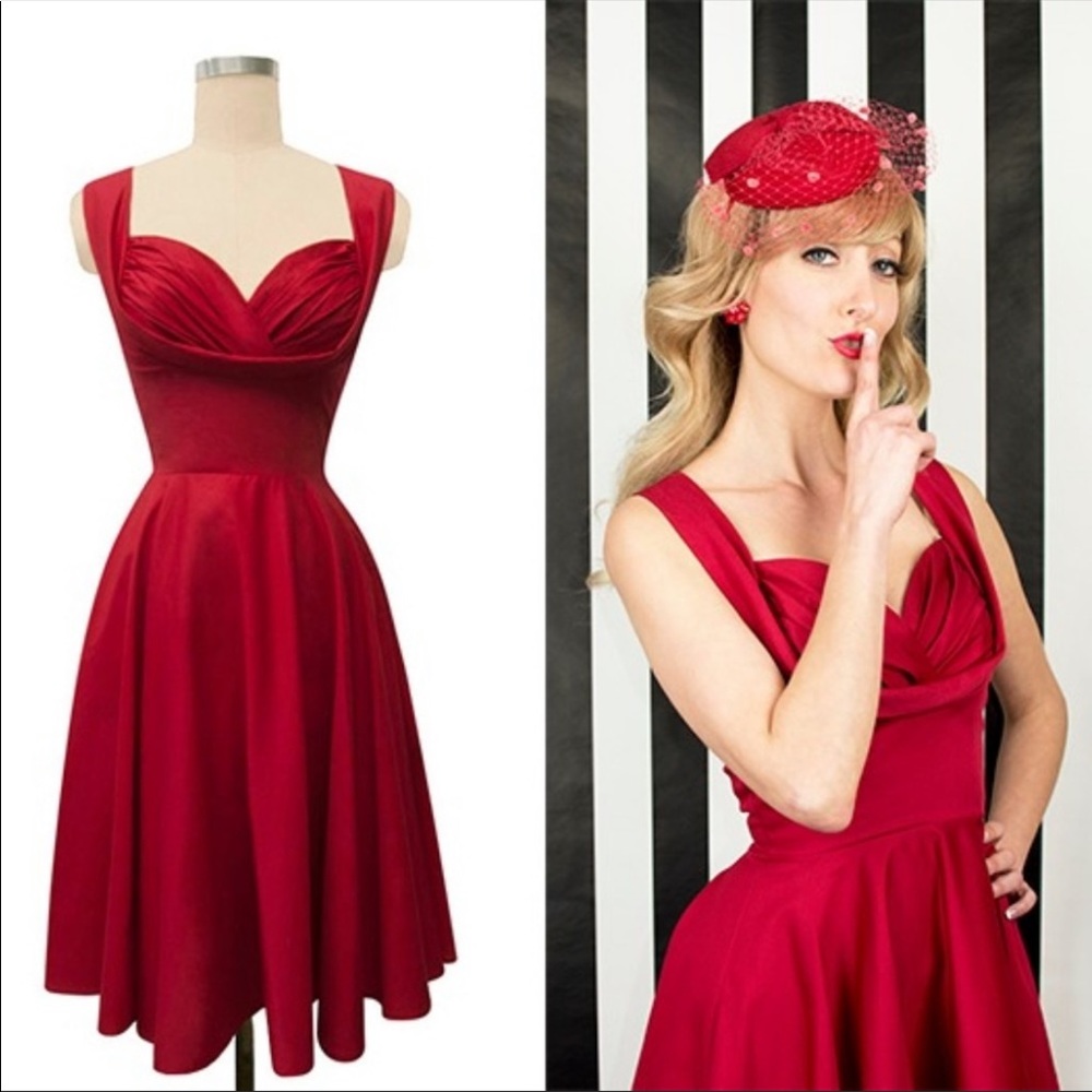 Trashy Diva TD Honey Red Dress Size 12